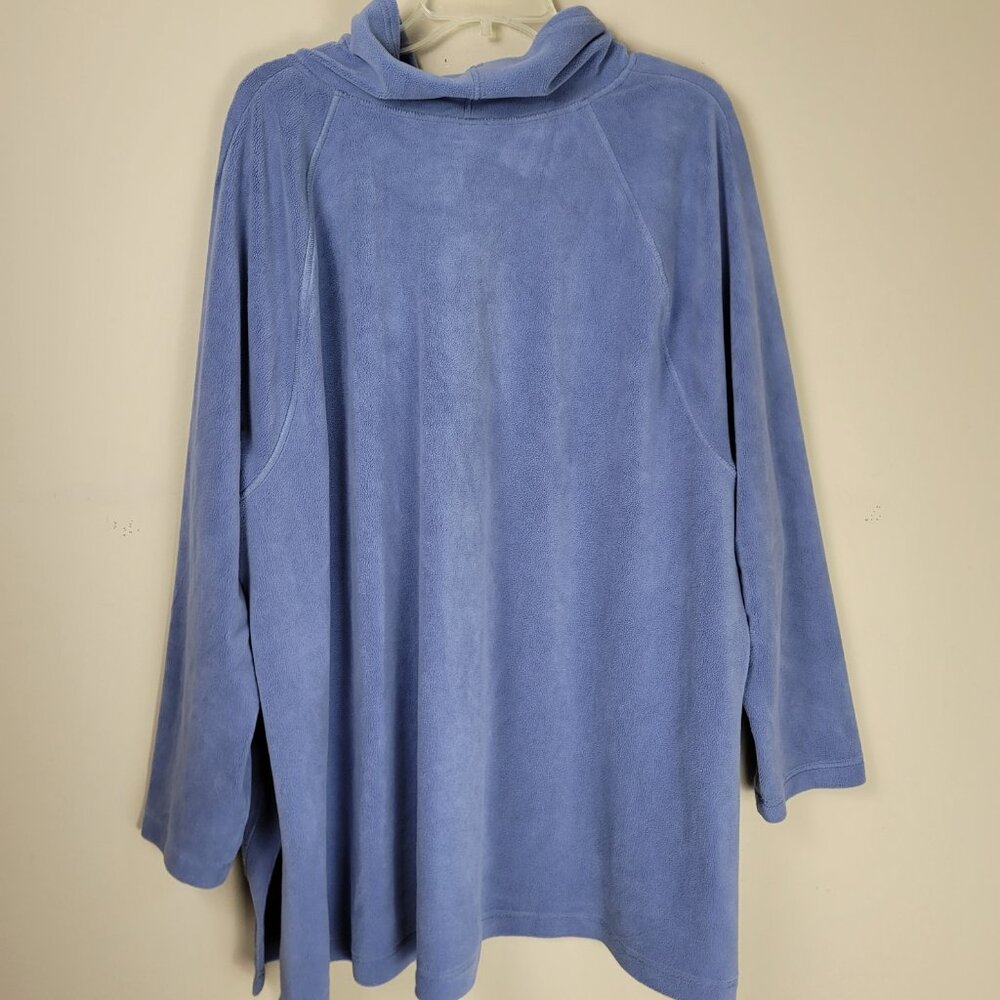 J. Jill Fit Turtleneck Tunic Light Blue - Picture 5 of 10